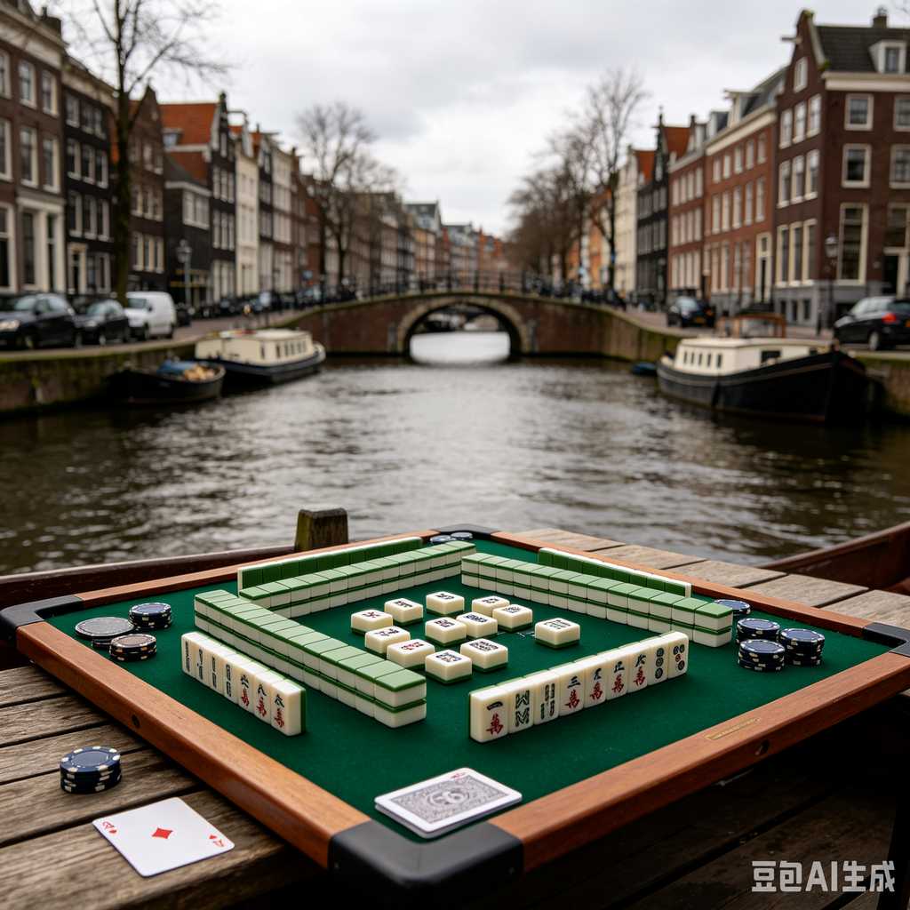 camping mahjong game set