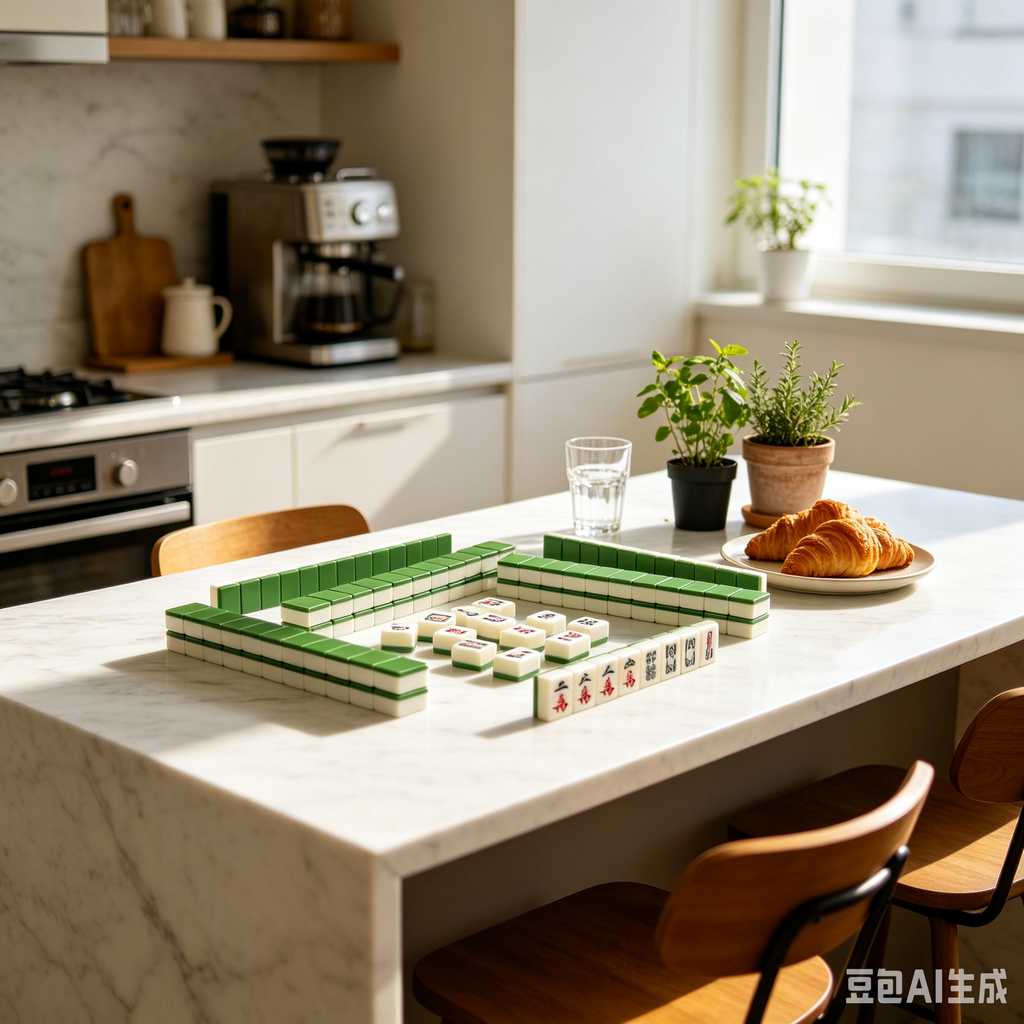bright print mahjong tiles